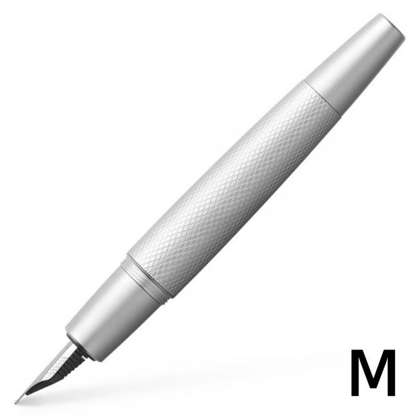 파버카스텔 만년필 이모션 퓨어실버 M (148670) (각인선택)