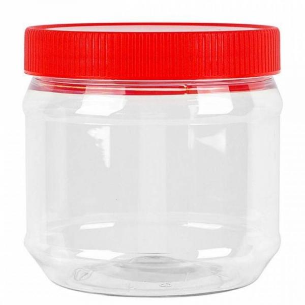 디디샵 젓갈 장아찌 원형 PET 밀폐 용기 800ml