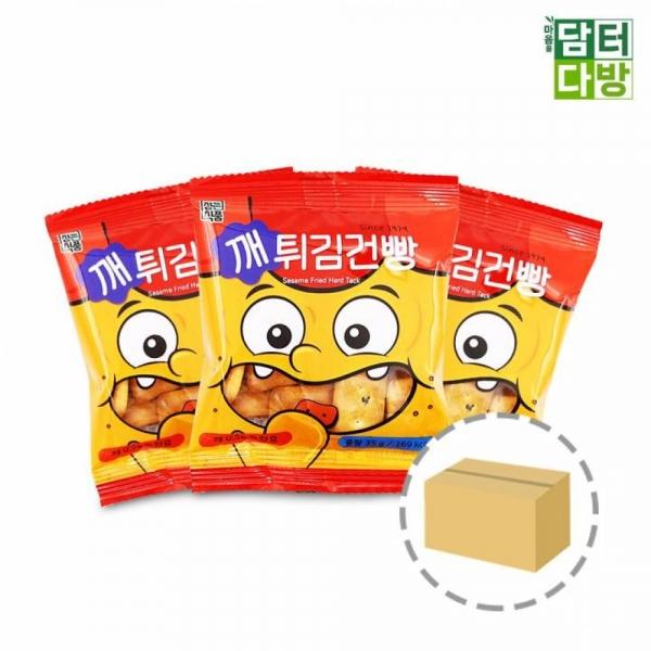 정든 깨튀김 건빵 30g 1BOX (100개입)