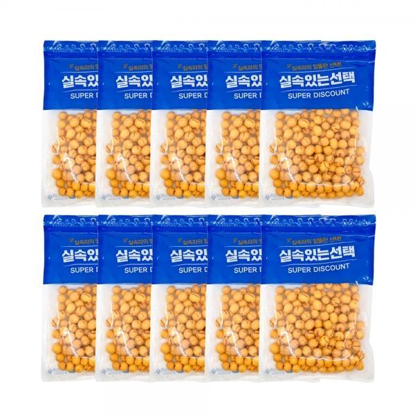 꼬마 오징어땅콩볼 200g (10개) 실속형 지퍼백 스낵