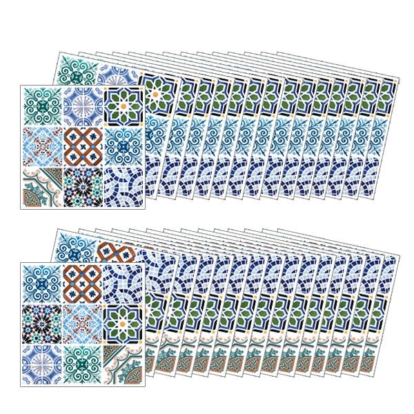 (스티커몰) 모던TILE30PCS 유러피언패턴 GS-30702