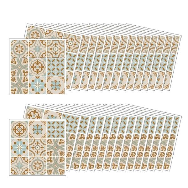 (스티커몰) 모던TILE30PCS 유러피언옐로우 GS-30705