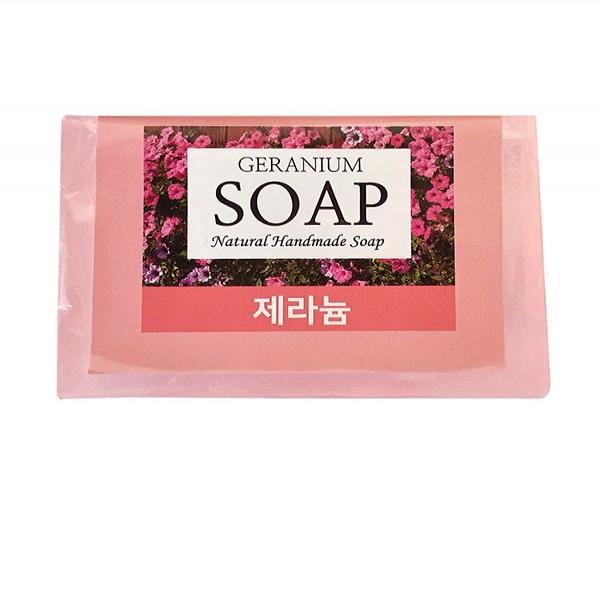 핸드메이드 제라늄 내추럴 아로마 비누
