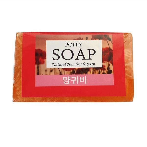 핸드메이드 양귀비 내추럴 아로마 비누