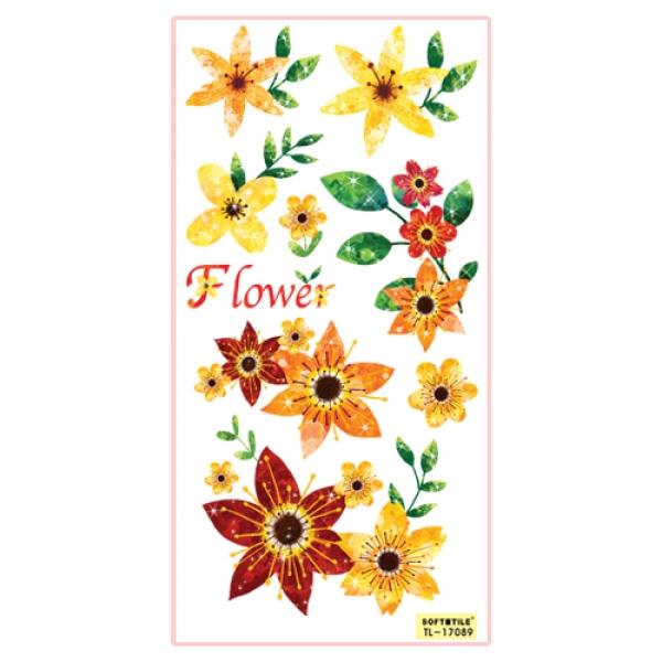 (스티커몰) 홈코디(2매) 꽃 TL-17089