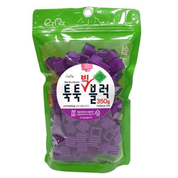 글로벌이지 이지툭툭 빅블럭 350g 리필 보라
