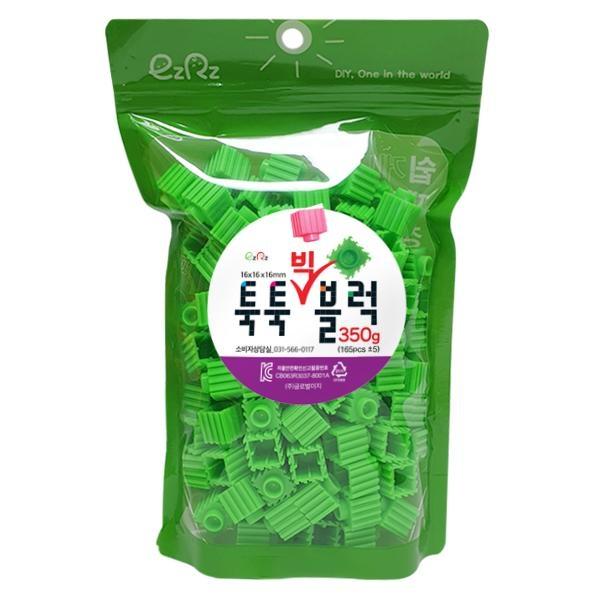 글로벌이지 이지툭툭 빅블럭 350g 리필 연두