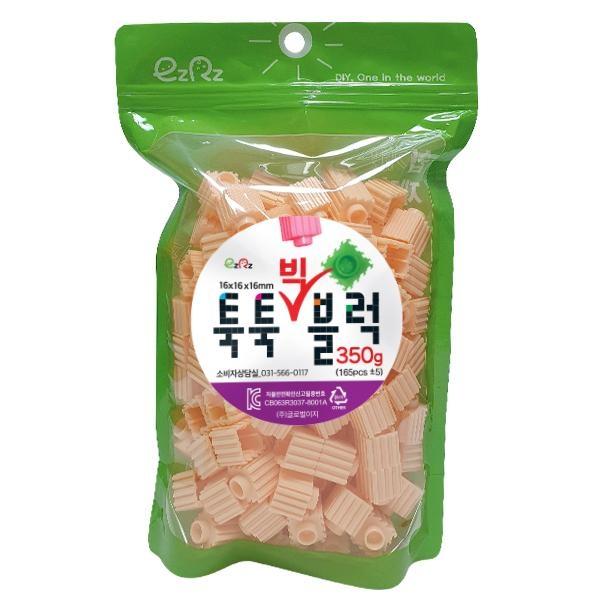 글로벌이지 이지툭툭 빅블럭 350g 리필 살구