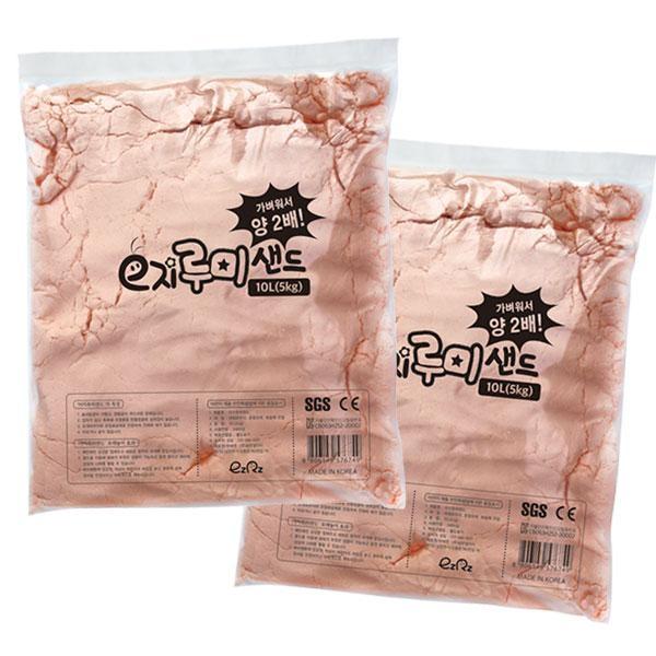 글로벌이지 루미샌드 모래놀이 20L/10kg 오렌지