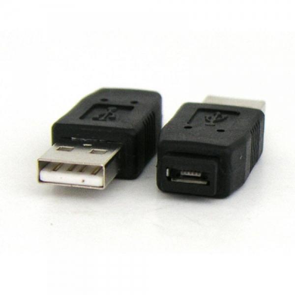 Coms USB 변환젠더 마이크로 5핀 F to USB 2.0 A M Micro 5Pin G2368