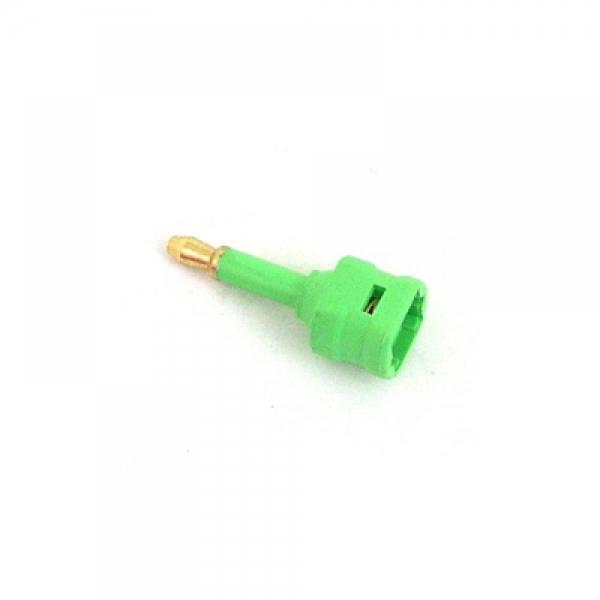 Coms 오디오 광 젠더 - 각(F) 원(M) 타입 녹색 Optical F1168