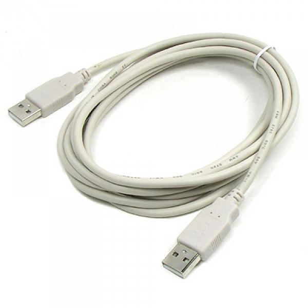 Coms USB 케이블 M-M 실속형(AA형 USB-A to USB-A) 3M C3167