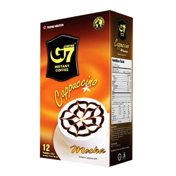 G7 카푸치노 모카향 12입 216g