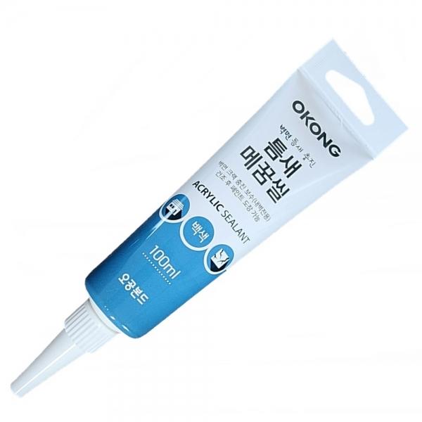오공 틈새메꿈씰 100ml 벽면 창틀 갈라진곳 충지 보수