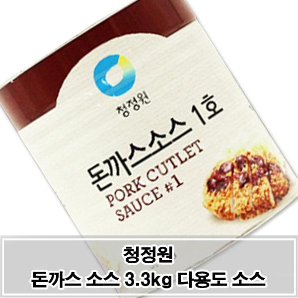 청정원 옛날 그맛 돈까스 소스 3.3kg 다용도 양념소스