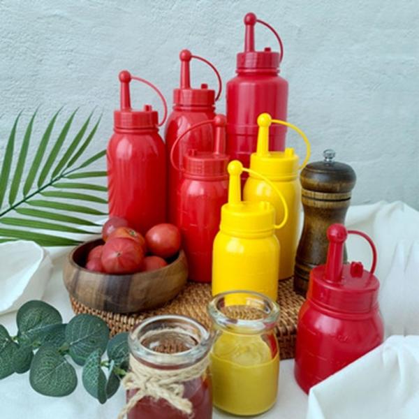 왕대형 뚜껑마개 케찹병 750ml-색상랜덤발송 주방정리