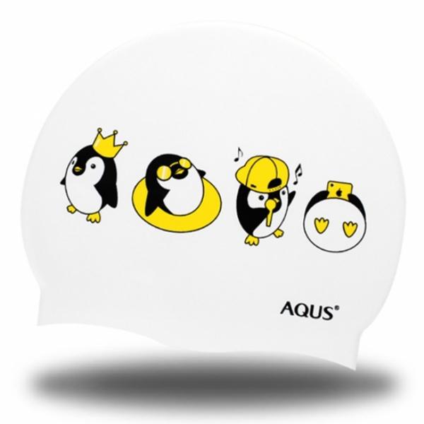 아쿠스 실리콘 수모 바캉스펭귄 AC1613 WHT