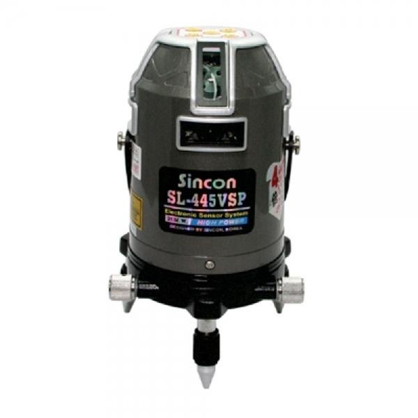 신콘) SL-445VSP 전자센서방식 라인레이저레벨기 (4V4H1D 20MW)