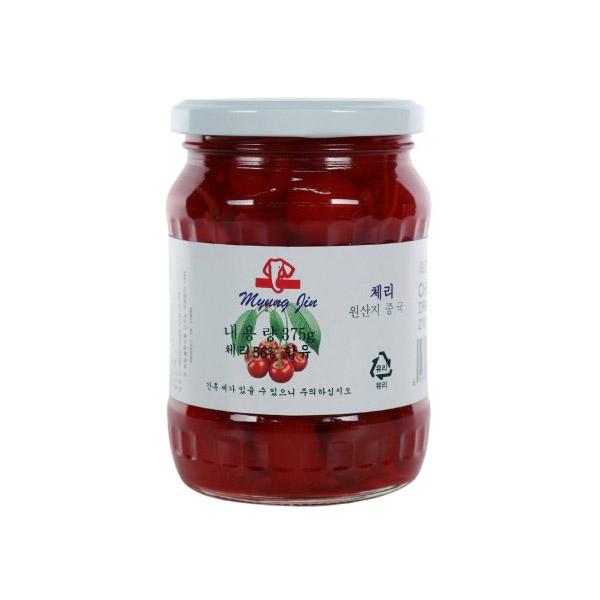 명진 마라시노 레드체리 375g 꼭지체리 다용도토핑