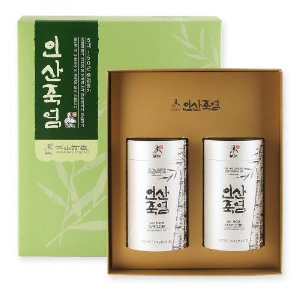 인산자죽염 분말 2개 선물세트
