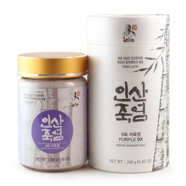 9회 인산자죽염 (분말 240g)
