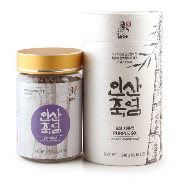 9회 인산자죽염 (고체 240g)