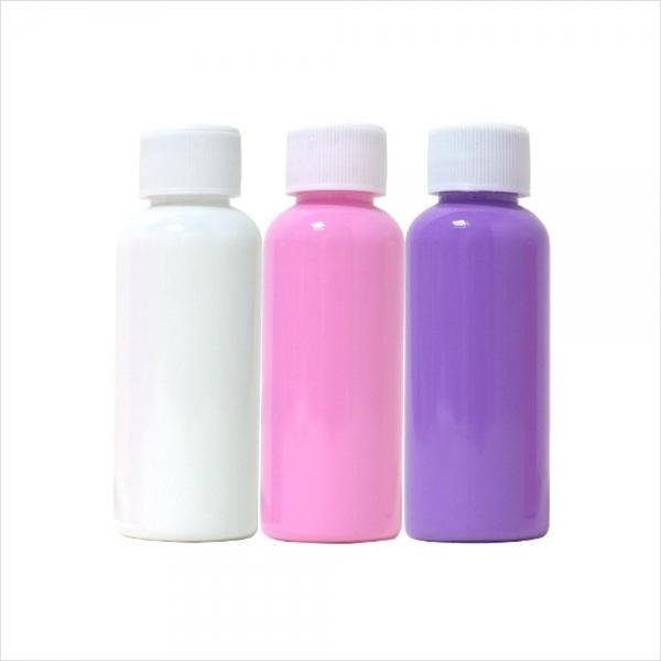 e07 푸어링 아트 페인트 50ml 3색-B세트(흰색/분홍/보라)
