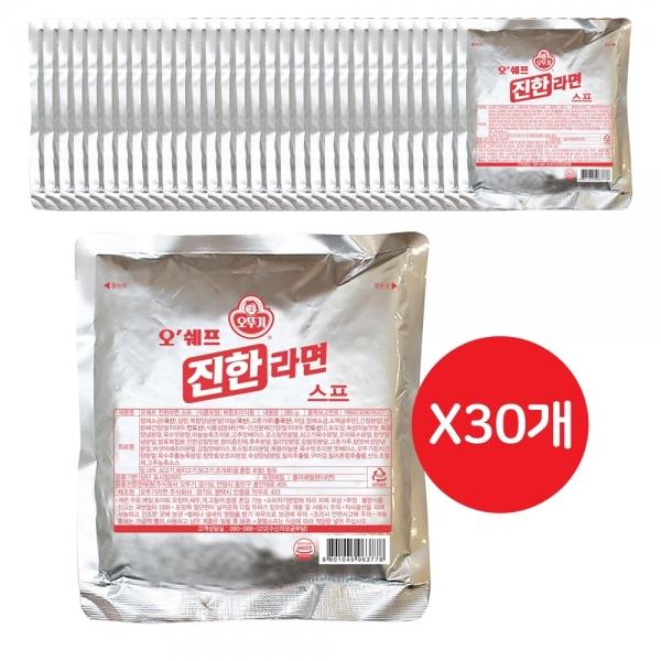 오쉐프 진한라면스프 285G 30개