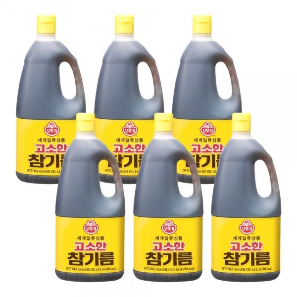 고소한 참기름 1.8L 6개