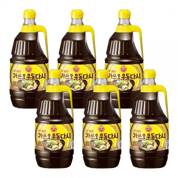 오쉐프 가쓰오우동다시 2.1KG 6개
