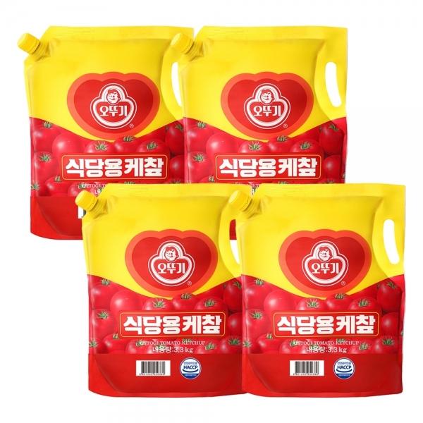 식당용케찹 3.3KG 6개