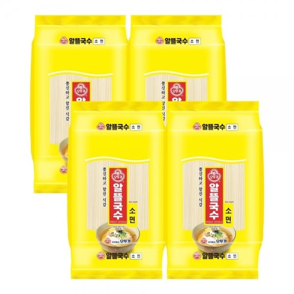 알뜰국수 소면 3KG 4개