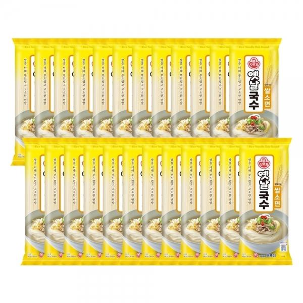 옛날국수 쌀소면 500G 24개