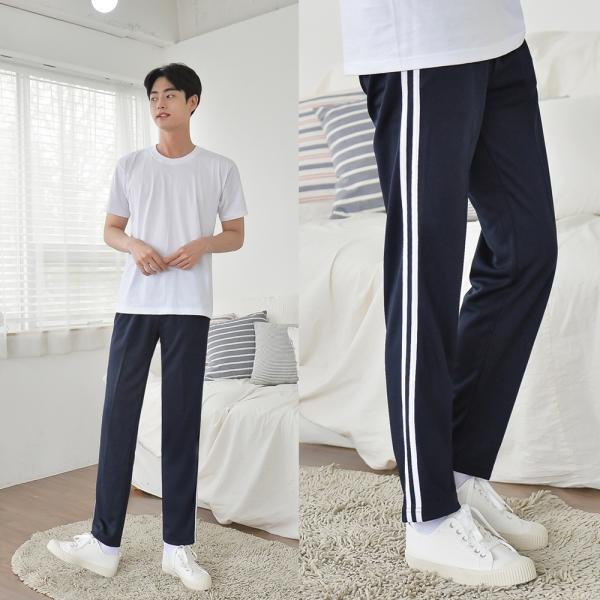 교복몰 네이비 화이트라인 생활복 하의(남자)