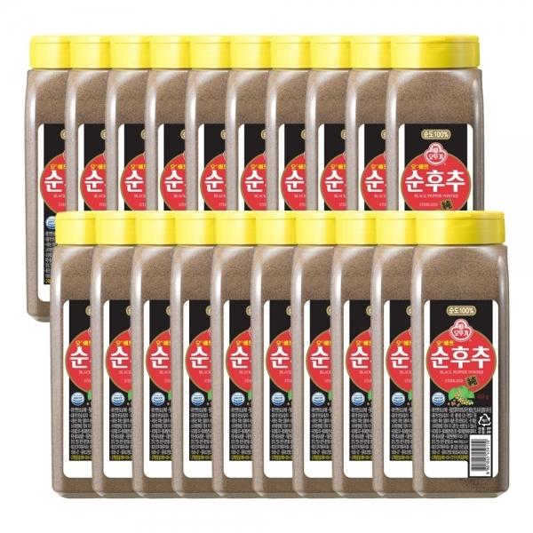 오쉐프 순후추(PET) 450G 20개