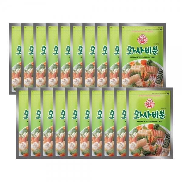 와사비분 200G 20개