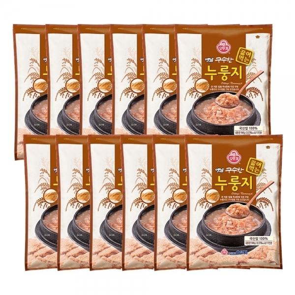 옛날 구수한끓여먹는누룽지 900G 12개