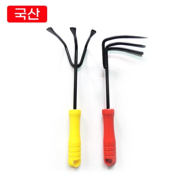 국산 다용도 갈고리 농사 원예용품 텃밭가꾸기 갈퀴 갈쿠리 화단 농기구 갈구리