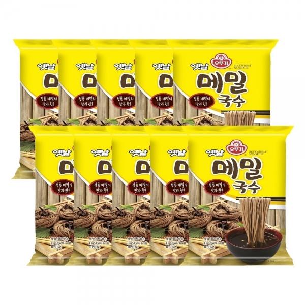 옛날 메밀국수 1kg 10개