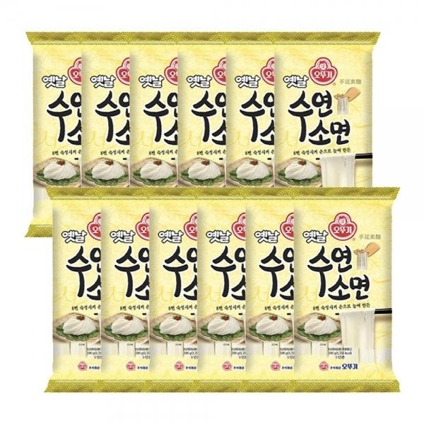 옛날 수연소면 500g 12개