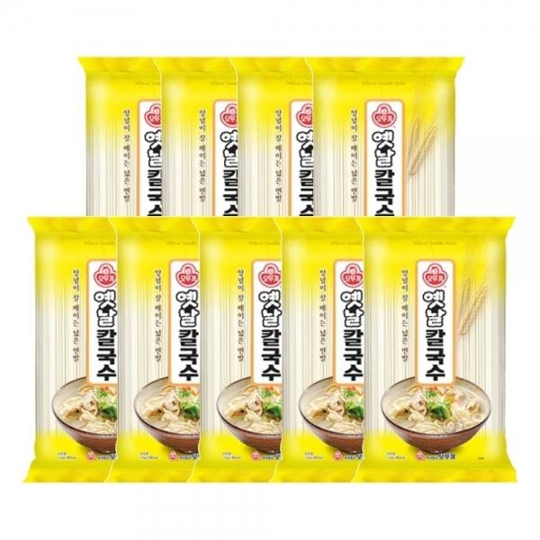 옛날 칼국수 1.5kg 9개
