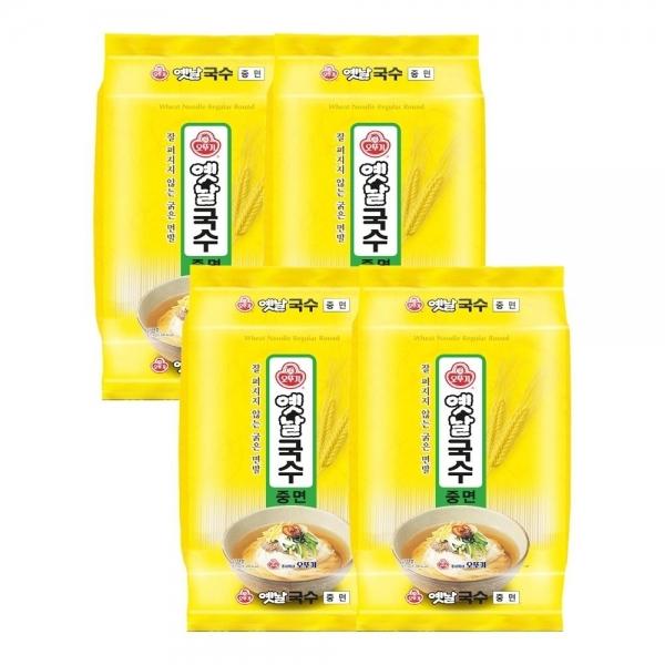 옛날 국수 중면 2.5kg 4개