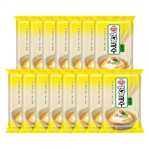 옛날 국수 중면 900g 15개