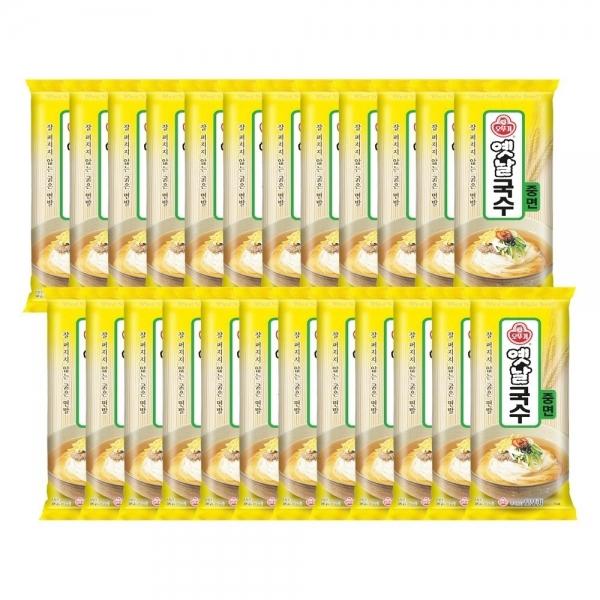 옛날 국수 중면 500g 24개