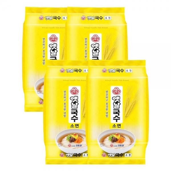옛날 국수 소면 3kg 4개
