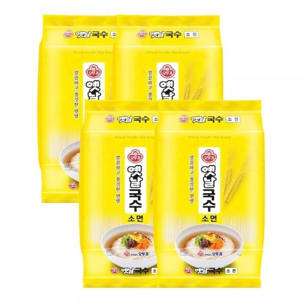 옛날 국수 소면 2.5kg 4개