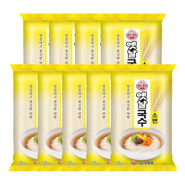 옛날 국수 소면 1.5kg 9개