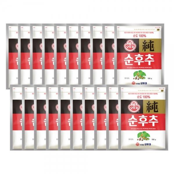 순후추 파우치 150g 20개