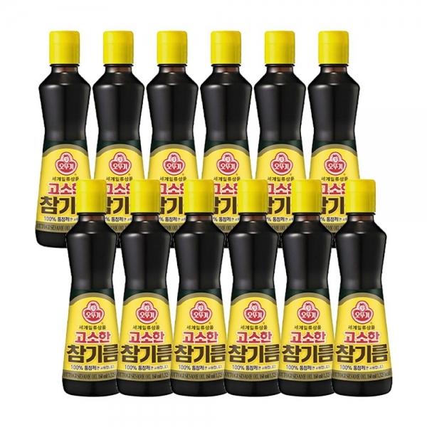 고소한참기름(병) 160ML 12개