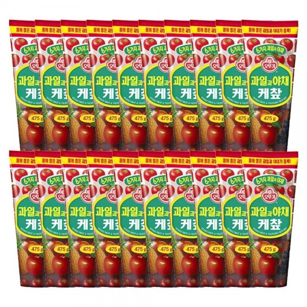 과일과 야채케찹 475G 20개